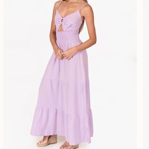 Seaspice Adley open front maxi dress size S